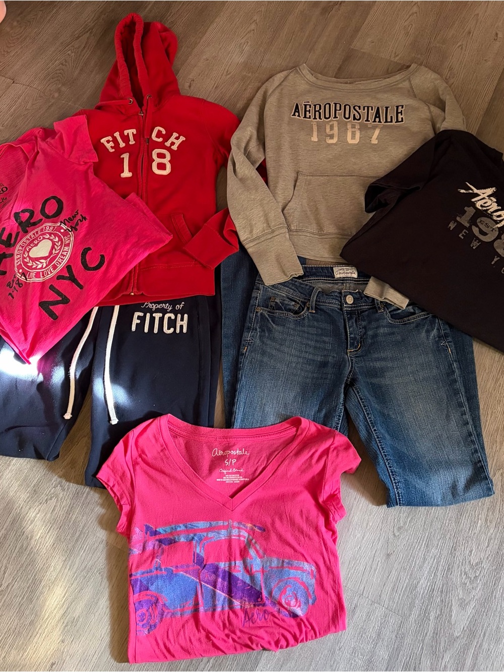 abercrombie and aeropostale y2k bundle